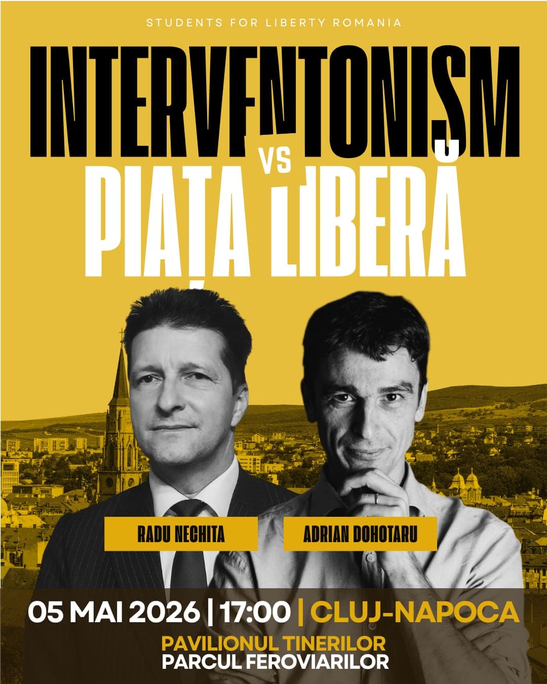 Liberty Road Cluj-Napoca — Intervenționism vs. Piața Liberă