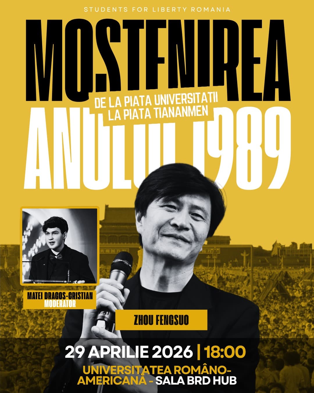 Liberty Road București — Moștenirea Anului 1989